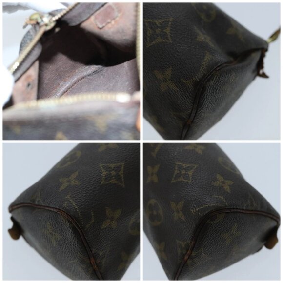 LOUIS VUITTON Monogram Mini Speedy Hand Bag - Picture 12 of 14